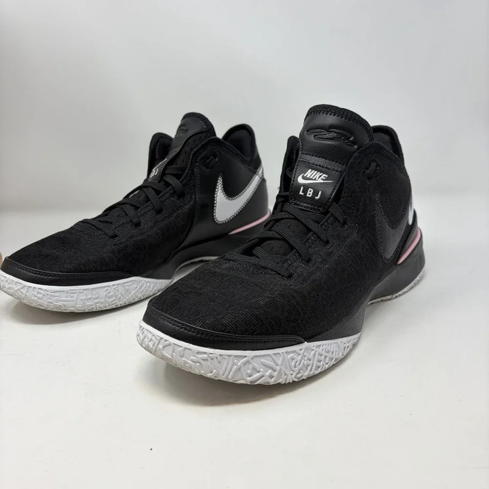 Nike Zoom Lebron NXXT Gen Black Soft Pink DR8784‎ 003 Men 10.5 Used - No Box